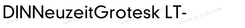 DINNeuzeitGrotesk LT字体转换 DINNeuzeitGrotesk LT字体转换